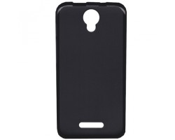 Telefonvédő gumi / szilikon Alcatel Pixi 4 (5") (OT-5010) (fényes keret) fekete
